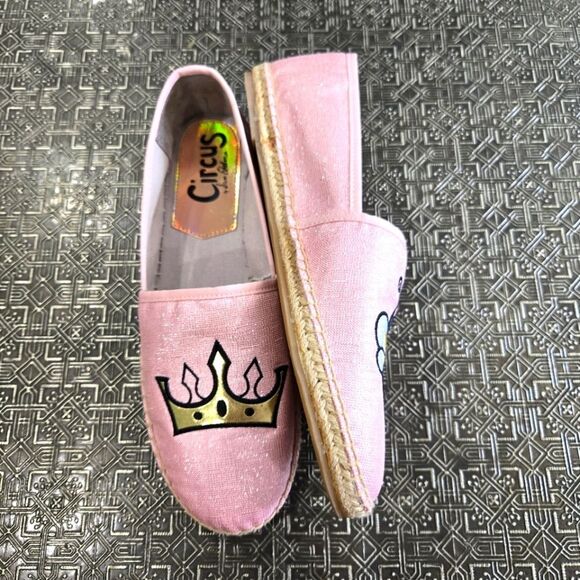 🐢 Circus by Sam Edelman Leni Queen Bee Espadrilles Flats Size 10 - Picture 1 of 9
